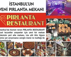 İstanbul’un yeni pırlanta mekanı Pırlanta Restaurant özel lezzetler arayanların uğrak yeri oldu