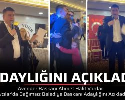 Avender Başkanı Ahmet Halit Vardar Avcılar’da Bağımsız Belediye Başkanı Adaylığını Açıkladı