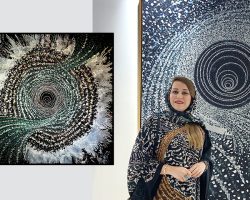 Sanaz Alborzi’den Maraş depremzedeleri anısına resim ve hat sergisi