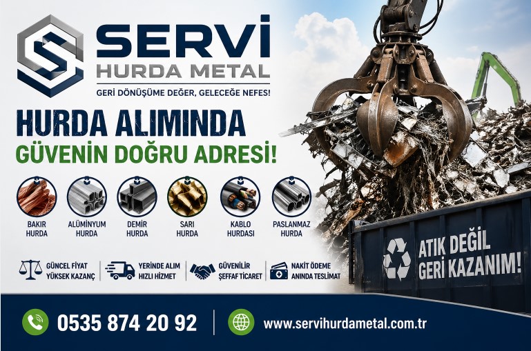 Kağıthane Hurdacı – Servi Hurda Metal