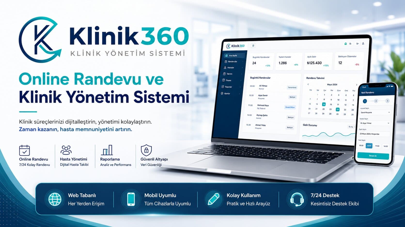 Klinik Yönetim Sistemi Nedir ve Neden Kullanılmalı?