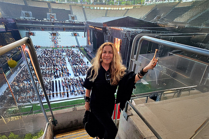 Gül Erda, Andrea Bocelli’nin Büyüleyici Konserindeydi